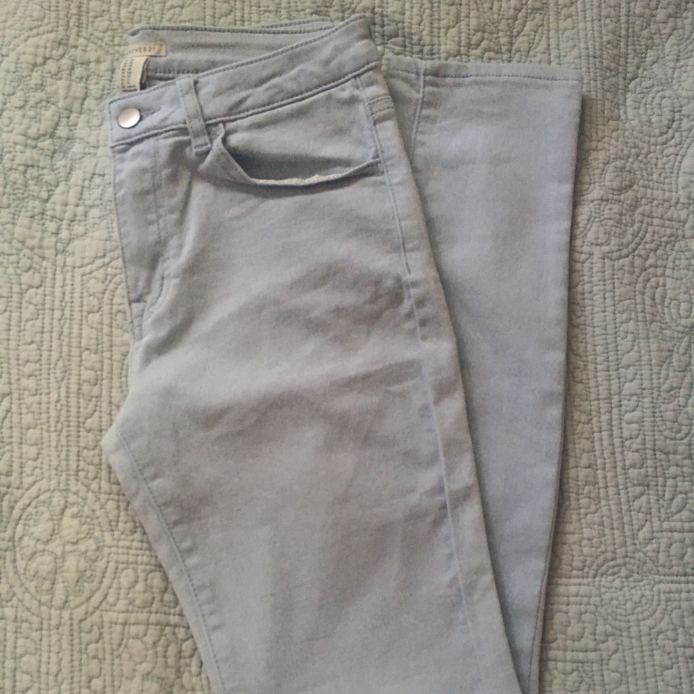 Forever21 Light blue jeggings skinny